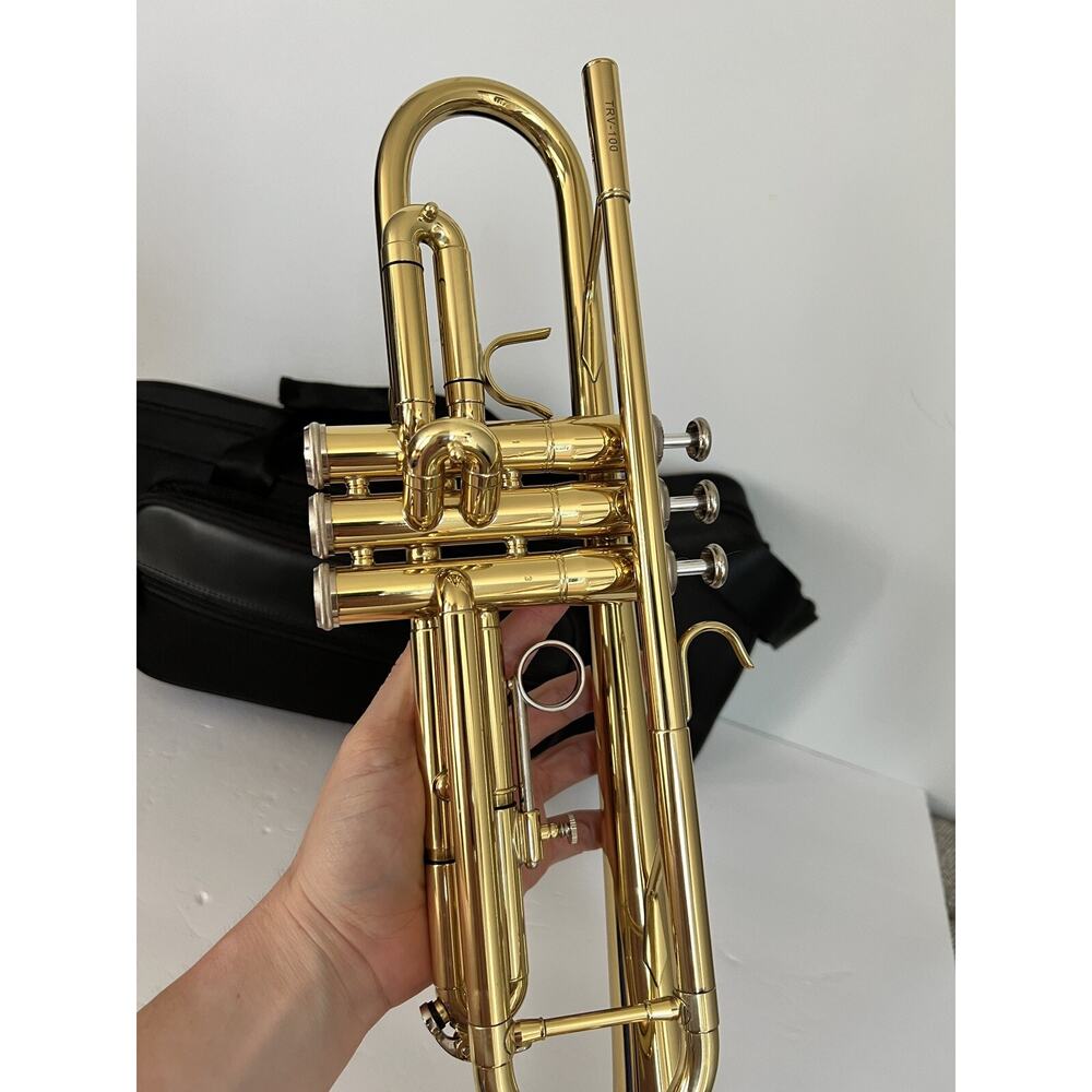Verve TRV-100 Trumpet With Black Hard Nylon Case - Picture 9 of 16